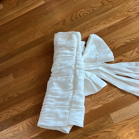 Anthropologie Hutch Gwen Strapless Bow Mini Dress Size 4 NWT - Picture 11 of 17